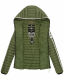 Navahoo Kimuk Princess Damen Steppjacke Dusty Olive Größe S - Gr. 36