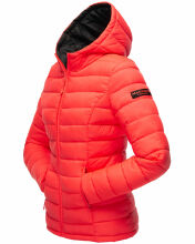 Marikoo Lucy Damen Steppjacke Neon Coral Größe S - Gr. 36