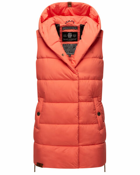 Navahoo Madilynaa Damen Steppweste Coral Größe S - Gr. 36