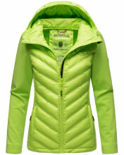 Navahoo Nimm mich mit Damen Wanderjacke Light Green Größe S - Gr. 36