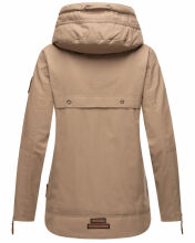 Navahoo Wekoo Damen Übergangsjacke Taupe Größe XL - Gr. 42