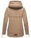 Navahoo Wekoo Damen Übergangsjacke Taupe Größe XL - Gr. 42