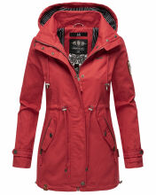 Marikoo Nyokoo Damen Herbst Frühlingsjacke Rot...