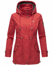 Marikoo Nyokoo Damen Herbst Frühlingsjacke Rot Größe S - Gr. 36