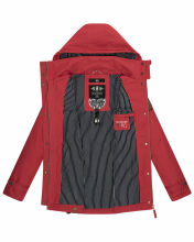 Marikoo Nyokoo Damen Herbst Frühlingsjacke Rot Größe S - Gr. 36