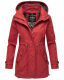 Marikoo Nyokoo Damen Herbst Frühlingsjacke Rot Größe S - Gr. 36