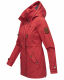 Marikoo Nyokoo Damen Herbst Frühlingsjacke Rot Größe S - Gr. 36