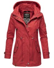 Marikoo Nyokoo Damen Herbst Frühlingsjacke Rot...