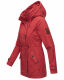 Marikoo Nyokoo Damen Herbst Frühlingsjacke Rot Muster Größe XXL - Gr. 44