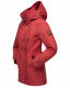 Marikoo Nyokoo Damen Herbst Frühlingsjacke Rot Muster Größe XXL - Gr. 44