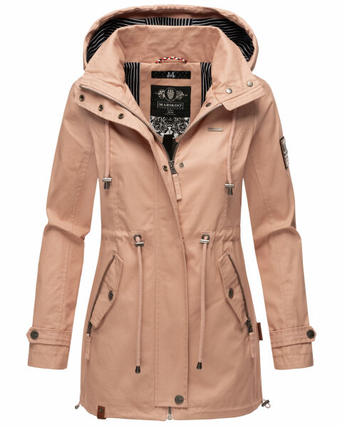 Marikoo Nyokoo Damen Herbst Frühlingsjacke Light Rose Größe S - Gr. 36