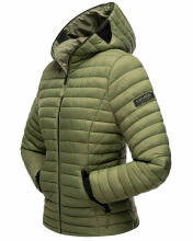 Navahoo Kimuk Damen Steppjacke Dusty Olive Größe S - Gr. 36