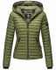 Navahoo Kimuk Damen Steppjacke Dusty Olive Größe S - Gr. 36