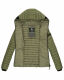 Navahoo Kimuk Damen Steppjacke Dusty Olive Größe S - Gr. 36