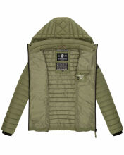 Marikoo Damen Steppjacke Samtpfote Dusty Olive Größe S - Gr. 36