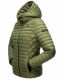 Marikoo Damen Steppjacke Samtpfote Dusty Olive Größe S - Gr. 36