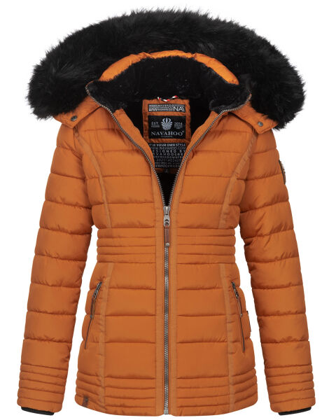 Navahoo Umay Princess ladies winter quilted jacket Cinnamon Größe XS - Gr. 34