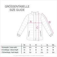 Navahoo Umay Princess ladies winter quilted jacket Cinnamon Größe XS - Gr. 34