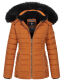 Navahoo Umay Princess ladies winter quilted jacket Cinnamon Größe XS - Gr. 34