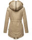 Navahoo Diamond Damen Winterjacke Beige Größe XS - Gr. 34