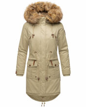 Navahoo Rosinchen ladies winter jacket Pebble Grey Größe XS - Gr. 34