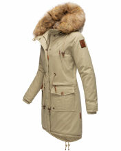Navahoo Rosinchen ladies winter jacket Pebble Grey Größe XS - Gr. 34