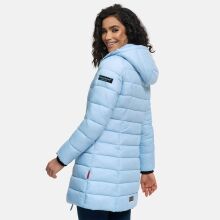 Marikoo Abendsternchen Damen Winterjacke gesteppt Baby Blau-Größe S - Gr. 36