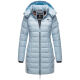 Marikoo Abendsternchen Damen Winterjacke gesteppt Baby Blau-Größe S - Gr. 36