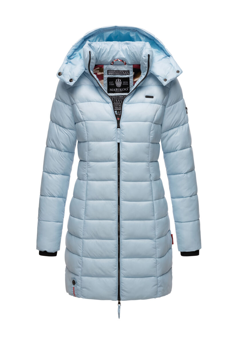 Queens Wellensteyn MÃ¼tze Weiss Damen Mantel Abendstern