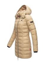 Marikoo Abendsternchen Damen Winterjacke gesteppt Beige-Größe M - Gr. 38