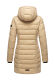 Marikoo Abendsternchen Damen Winterjacke gesteppt Beige-Größe M - Gr. 38