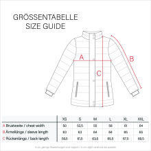 Navahoo Amayaa ladies winter quilted jacket Smoky Mint Größe XS - Gr. 34