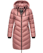 Marikoo Armasa Damen Steppmantel Dark Rose Gr&ouml;&szlig;e XL - Gr. 42