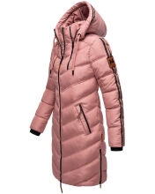Marikoo Armasa Damen Steppmantel Dark Rose Größe XXL - Gr. 44