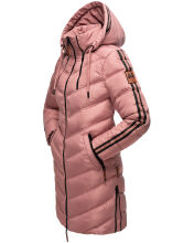 Marikoo Armasa Damen Steppmantel Dark Rose Größe XXL - Gr. 44