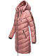Marikoo Armasa Damen Steppmantel Dark Rose Größe XXL - Gr. 44