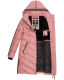 Marikoo Armasa Damen Steppmantel Dark Rose Größe XXL - Gr. 44