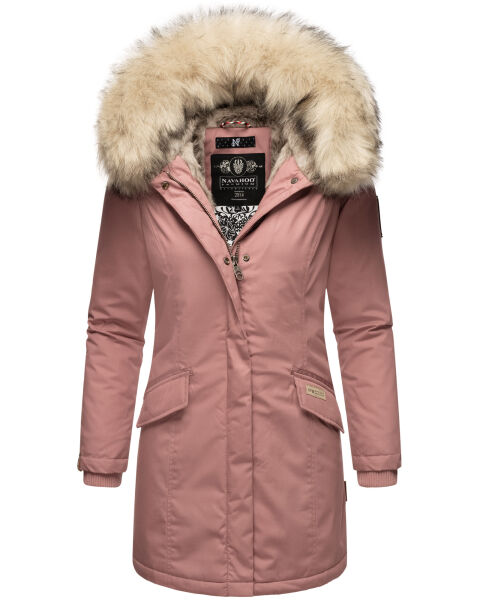Navahoo Cristal ladies winter jacket Dark Rose Größe S - Gr. 36
