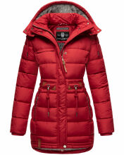 Navahoo Daliee ladies winter quilted jacket Dark Red Größe S - Gr. 36