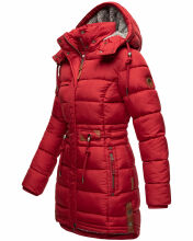 Navahoo Daliee ladies winter quilted jacket Dark Red Größe L - Gr. 40