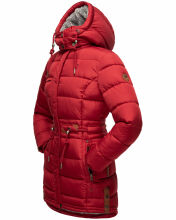 Navahoo Daliee ladies winter quilted jacket Dark Red Größe L - Gr. 40