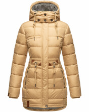 Navahoo Daliee ladies winter quilted jacket Beige Größe XS - Gr. 34
