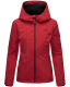 Marikoo Erdbeere Damen Übergangsjacke Dark Red Größe XXL - Gr. 44