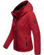 Marikoo Erdbeere Damen Übergangsjacke Dark Red Größe XXL - Gr. 44