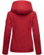 Marikoo Erdbeere Damen Übergangsjacke Dark Red Größe XXL - Gr. 44