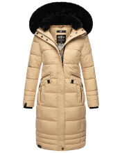 Navahoo Fahmiyaa Damen Winterjacke Beige Größe XS - Gr. 34
