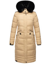 Navahoo Fahmiyaa Damen Winterjacke Beige Größe XS - Gr. 34