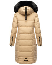 Navahoo Fahmiyaa Damen Winterjacke Beige Größe XS - Gr. 34