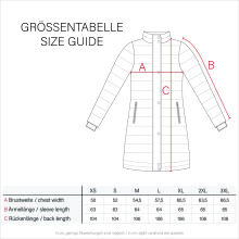 Navahoo Fahmiyaa Damen Winterjacke Beige Größe XS - Gr. 34