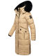 Navahoo Fahmiyaa Damen Winterjacke Beige Größe XS - Gr. 34